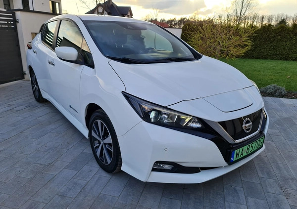 Nissan Leaf cena 73900 przebieg: 46200, rok produkcji 2018 z Warszawa małe 211